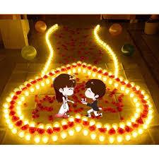 Lilin Tealight Bentuk Hati / Love 1,5 Jam / Tea Light Candle 1 box isi 50 pcs / Souvenir lilin tea l