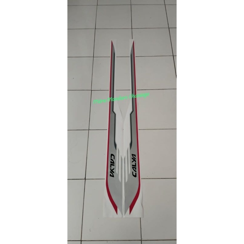 striping body stiker mobil CALYA