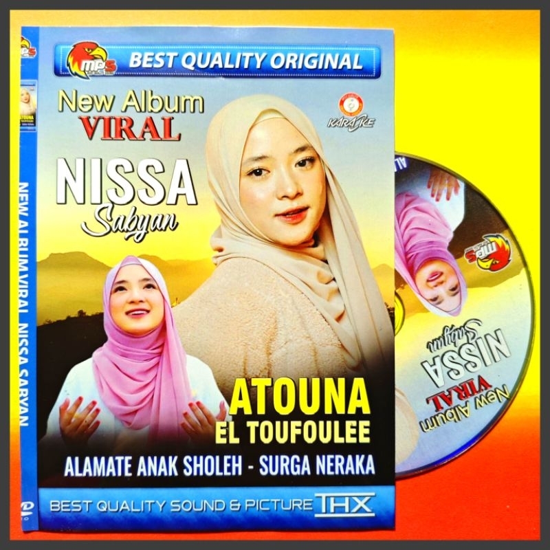 Kaset MP5 Video Musik 70 Lagu Islami Sholawat Nissa Sabyan Album Pilihan Terpopuler