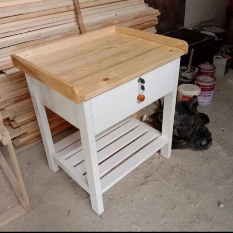 NAKAS minimalis | Meja rias  kayu jati Belanda