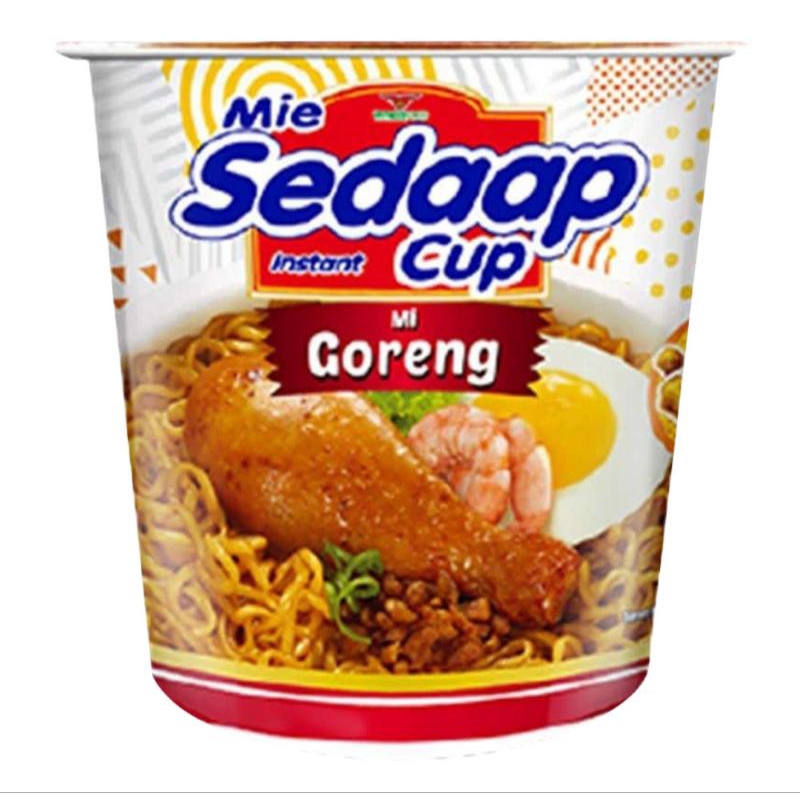 

Sedaap Mie Instant Cup Mi Goreng 81 g