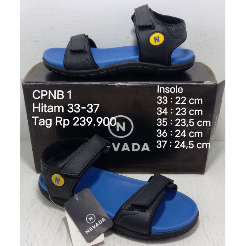 CP 11/CPNB 1/CPNB 2/CPNB 3 SENDAL SEPATU ANAK LAKI NEVADA