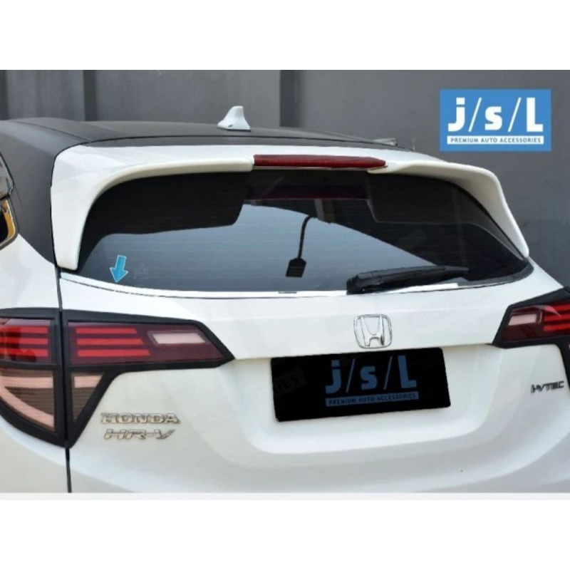 lis chrome kaca belakang honda hrv