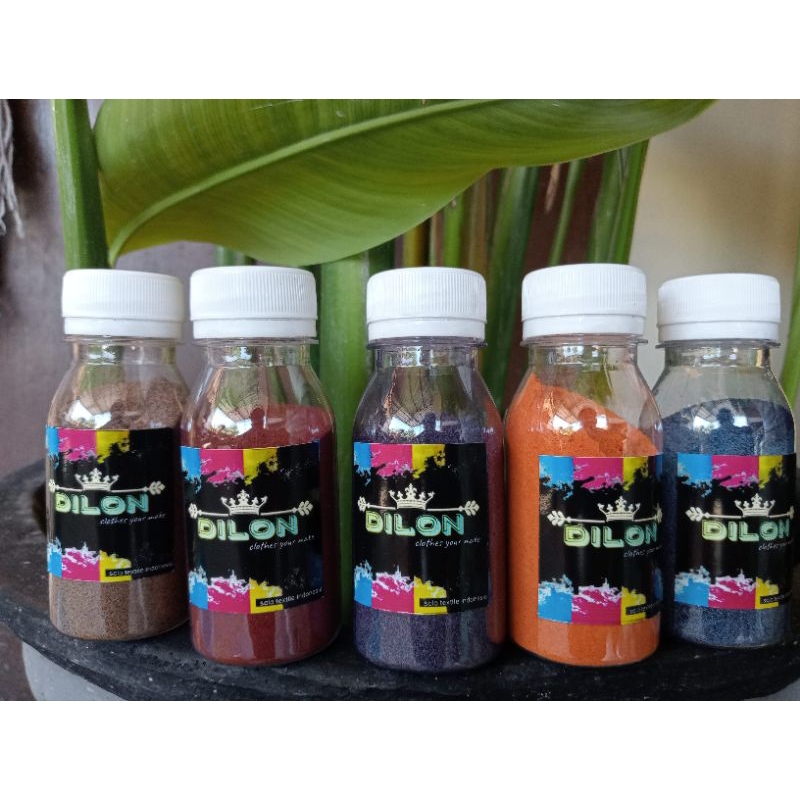 (SUPER) DILON pewarna pakaian dilon naptol rebus untuk jeans katun combad semua bisa