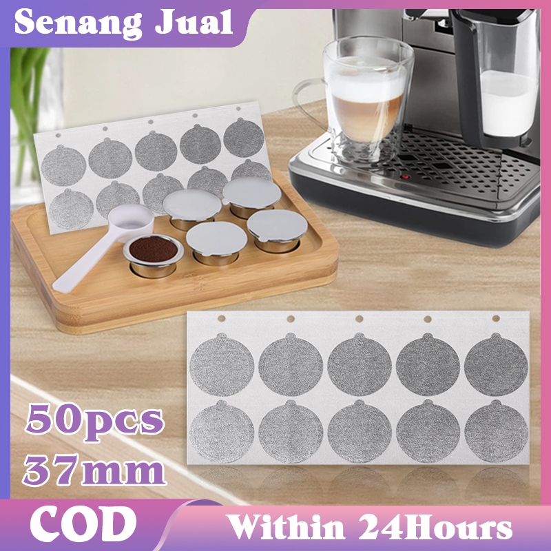 50Pcs Nespresso Capsule Reusable Segel Stiker/Capsule Nespresso Refill Stiker