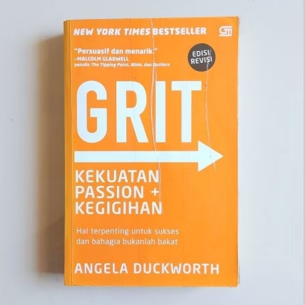 (Preloved) GRIT: Kekuatan Passion dan Kegigihan - Angela Duckworth. Original Bekas