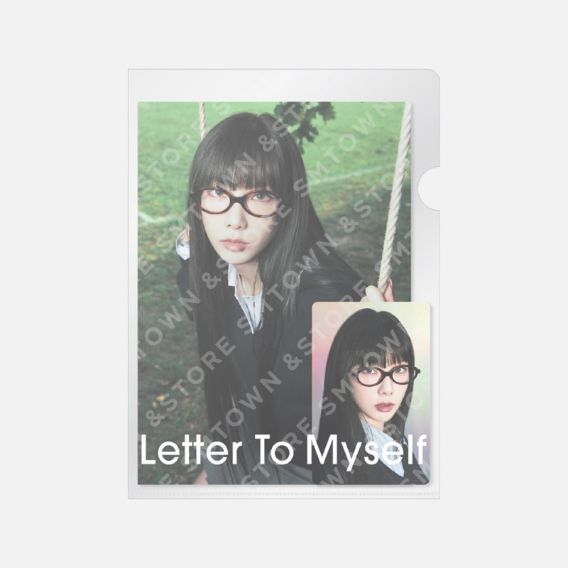 [PRE ORDER] MD POSTCARD + HOLOGRAM PHOTOCARD SET TAEYEON LETTER TO MY SELF A B VER SEALED OFFICIAL M