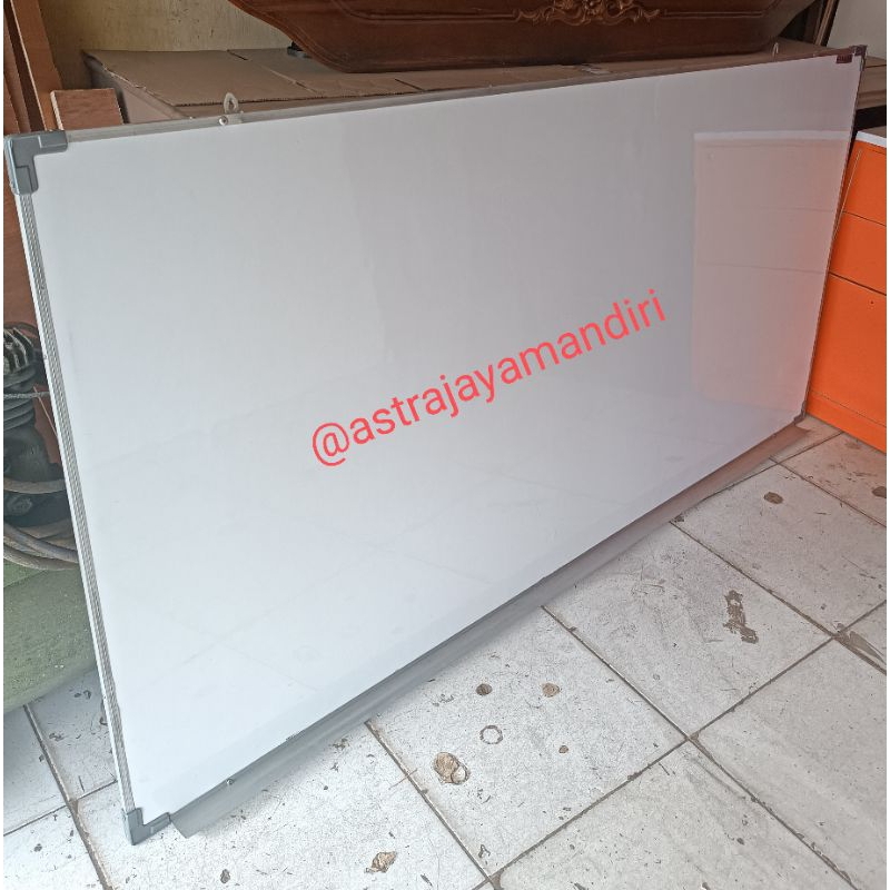 

whiteboard magnet papan tulis uk 180x90 cm