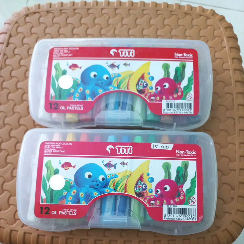 

Krayon Minyak Titi 12 warna