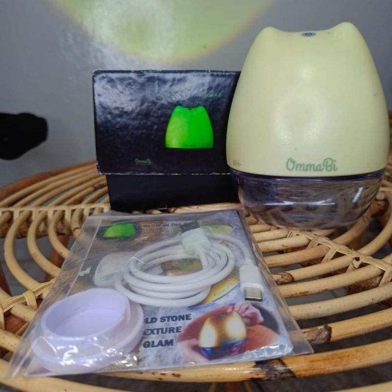 ommabi Moonlight Pompa handsfree paling slim dan sunyi Glow In the dark