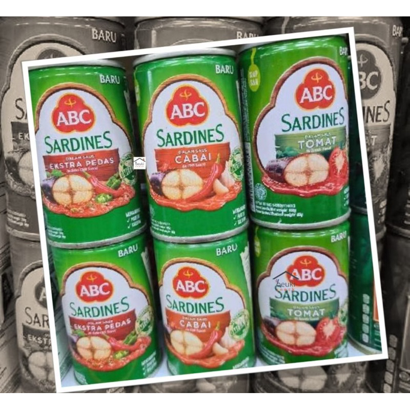 

Ygshop17 Sarden Abc Saus Cabai Ukuran 155Gr 2Kaleng Dan 425Gr 1Kaleng