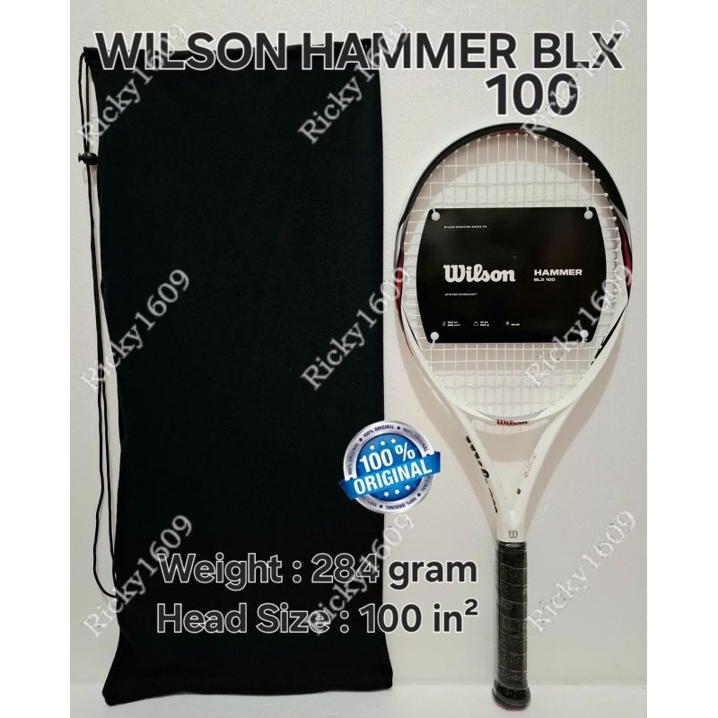 RAKET TENIS WILSON HAMMER BLX 100 - PWS TECHNOLOGY - ORIGINAL WILSON