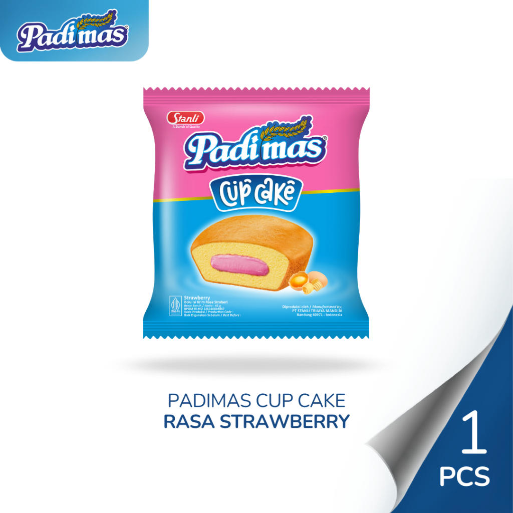 

Padimas Cup Cake Rasa Strawberry 1 pcs 45gr