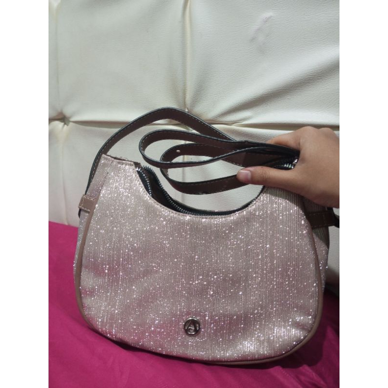 Andari room preloved/tas DARA GLITTER ROSE