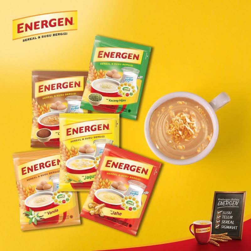 

Energen Seral & Susu Bergizi satu renteng