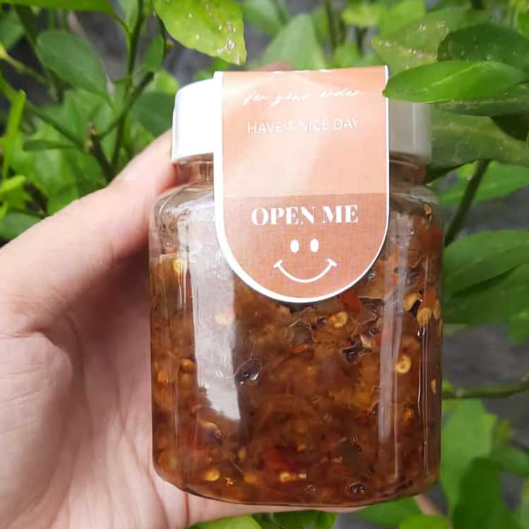 

Sambal Bawang Udang Rebon Cumi Asin Baby Cumi Pedes Gurih Manis