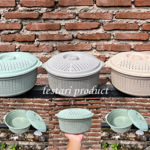 (6PCS) WAKUL JATI 10 & 12 | SANGKU TUTUP | SANGKU PRASMANAN | SANGKU HAJATAN MURAH | SANGKU TEBAL | 