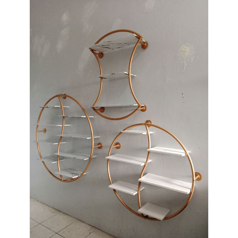 rak parfum// rak kosmetik// rak dinding// gawang rak