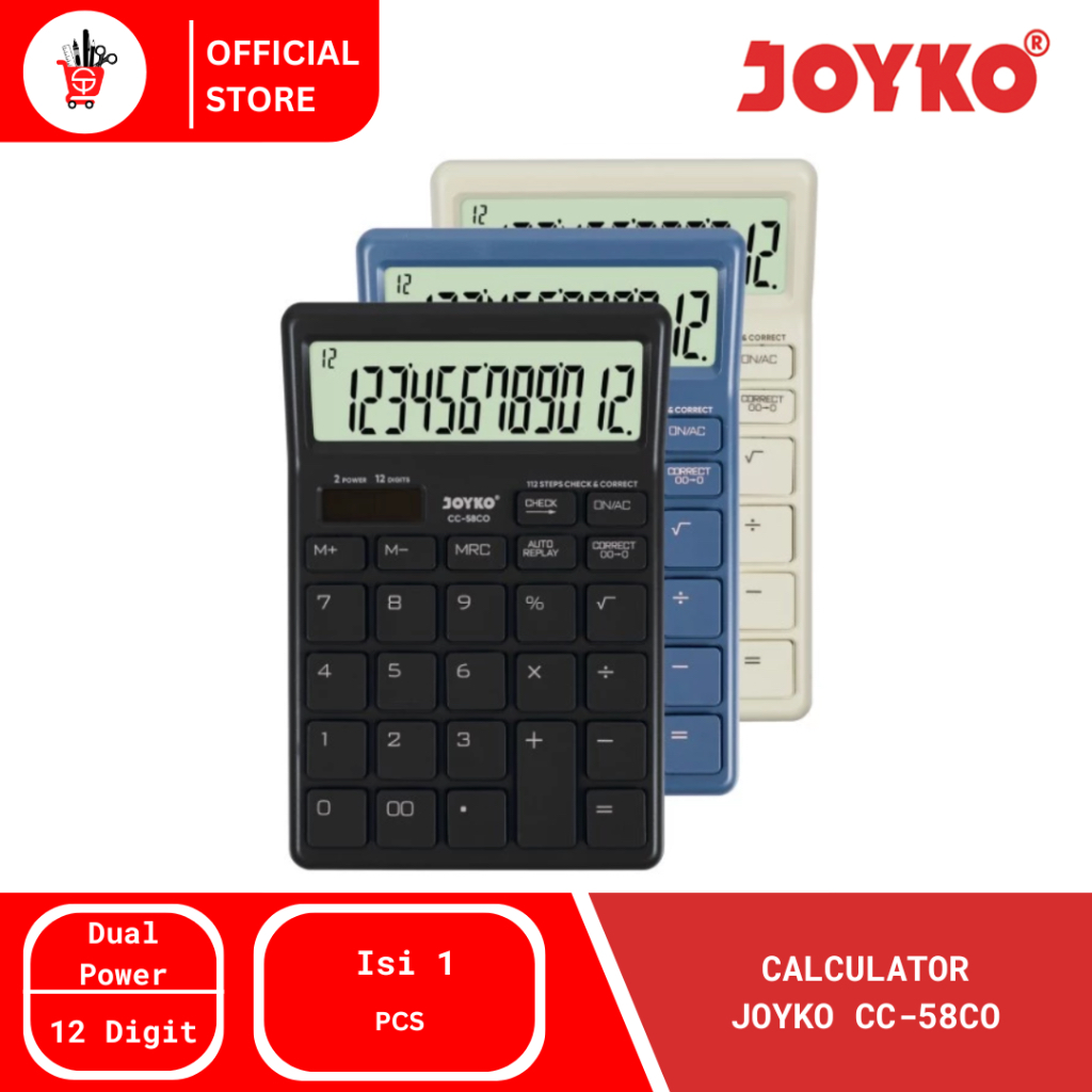 

Calculator | Kalkulator Joyko CC-58CO (1 PCS)