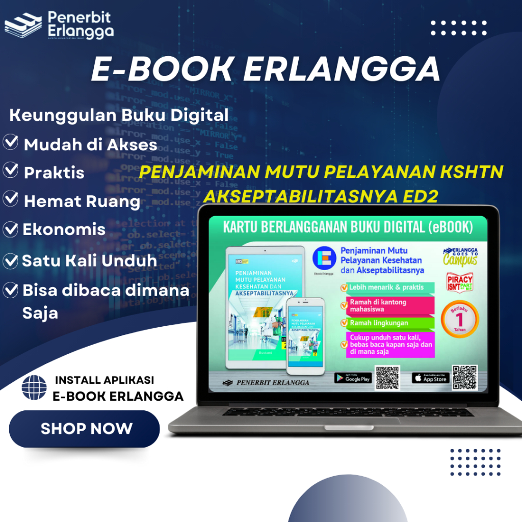 [Erlangga Official] Buku Digital: Penjamin Mutu Pelayanan Kesehatan Akseptabilitas Edisi 2 E-book Er