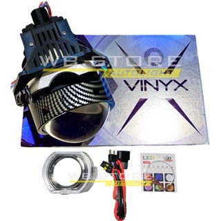 COMBO PAKET Lengkap BiLed VINYX VR3 80 Watt DUAL PRISM TECHNOLOGY 3 inch Purple lens biled vinyx VR1