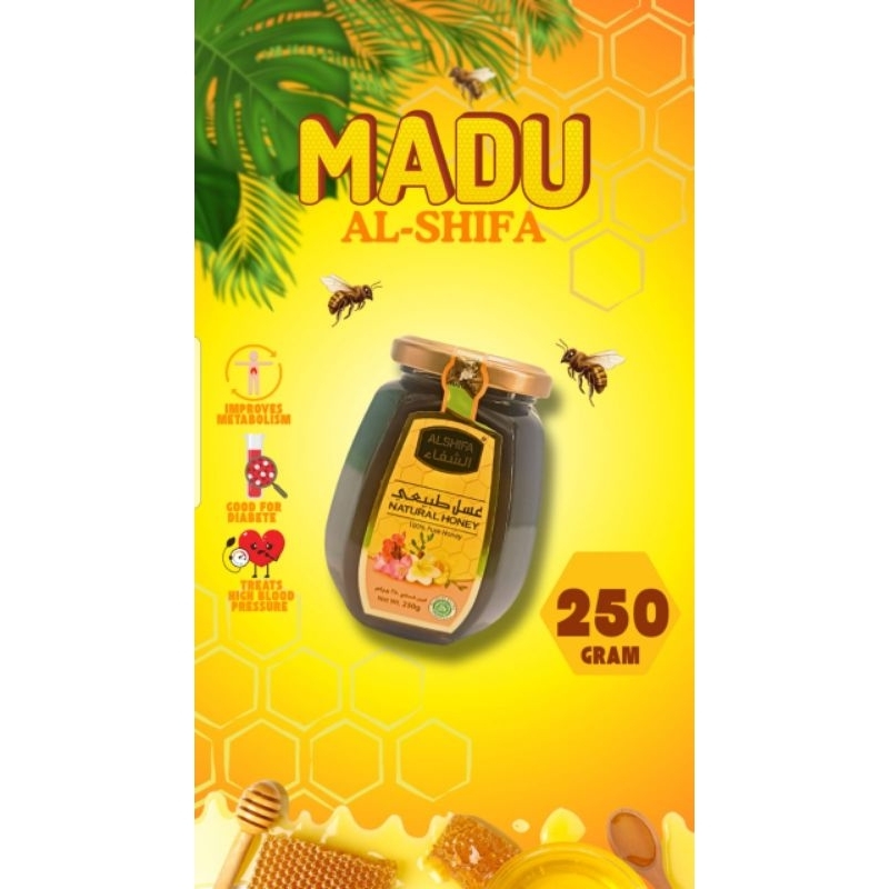 

Madu Al-Shifa Madu Murni 100% 250gr Natural Honey