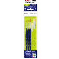 

Paint Brush Set 5 M&G So Many Cats #ABH978C9 Set Kuas Cat Bulu Nylon Round & Flat Set 5