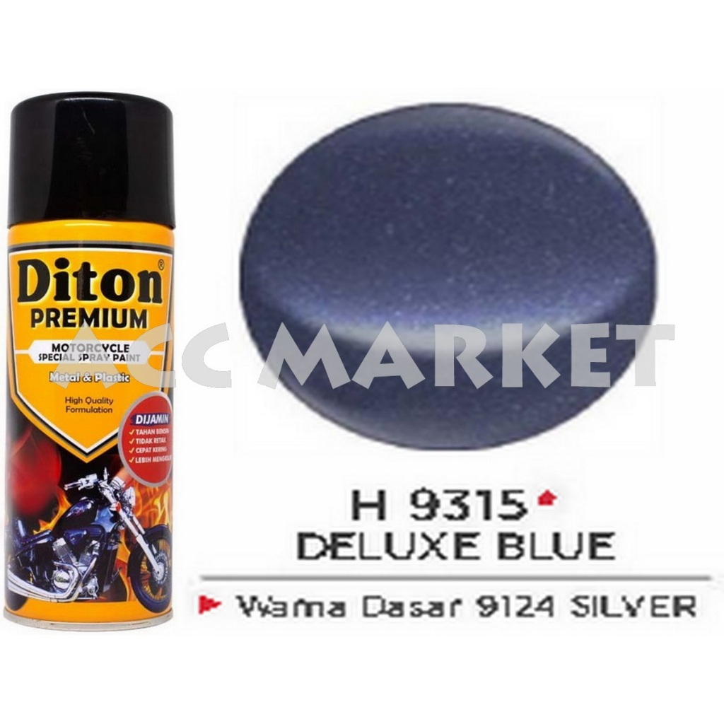 Pilox Diton Premium Pilok Pylox Biru Deluxe Blue 9315