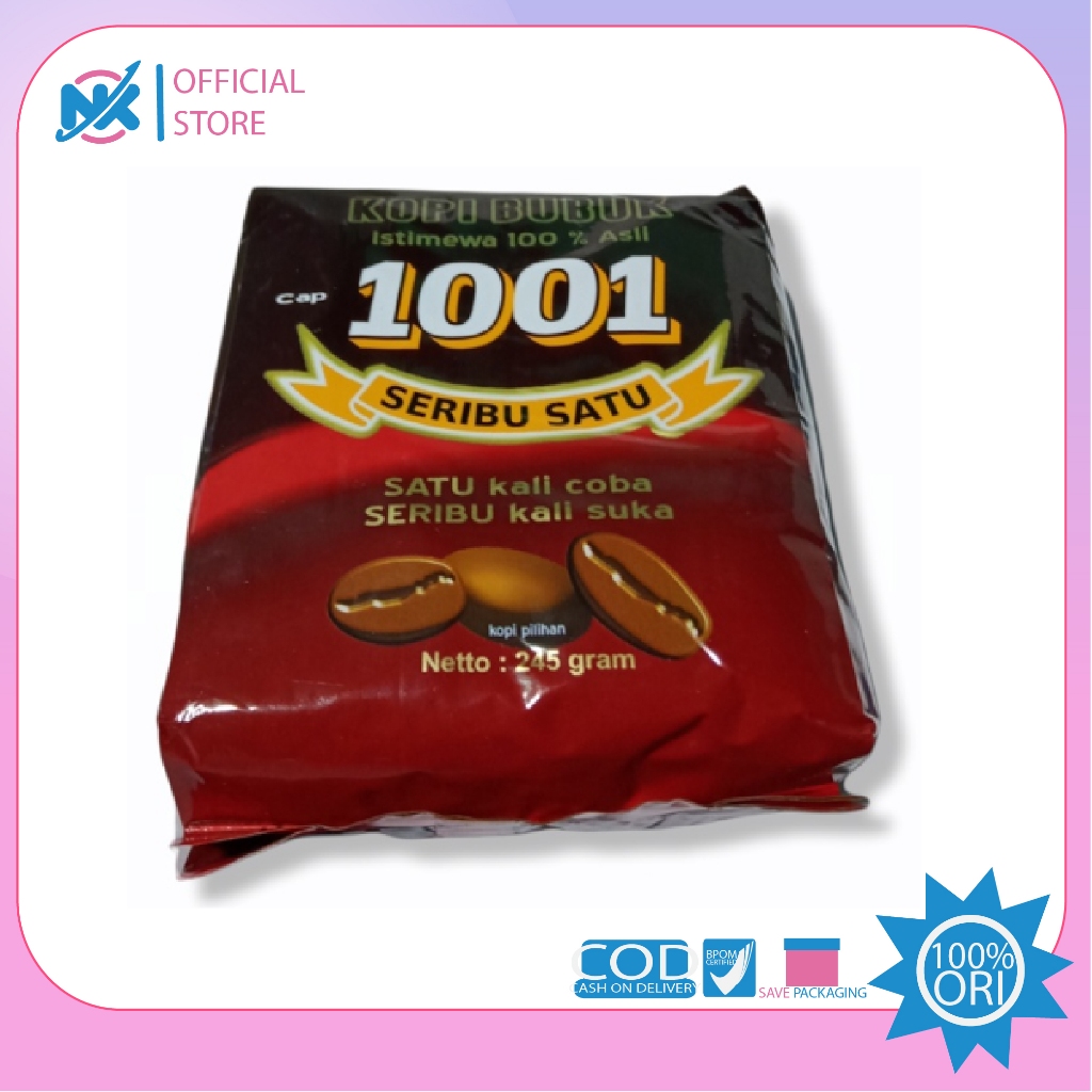 

Kopi Bubuk 1001 20*495 gr