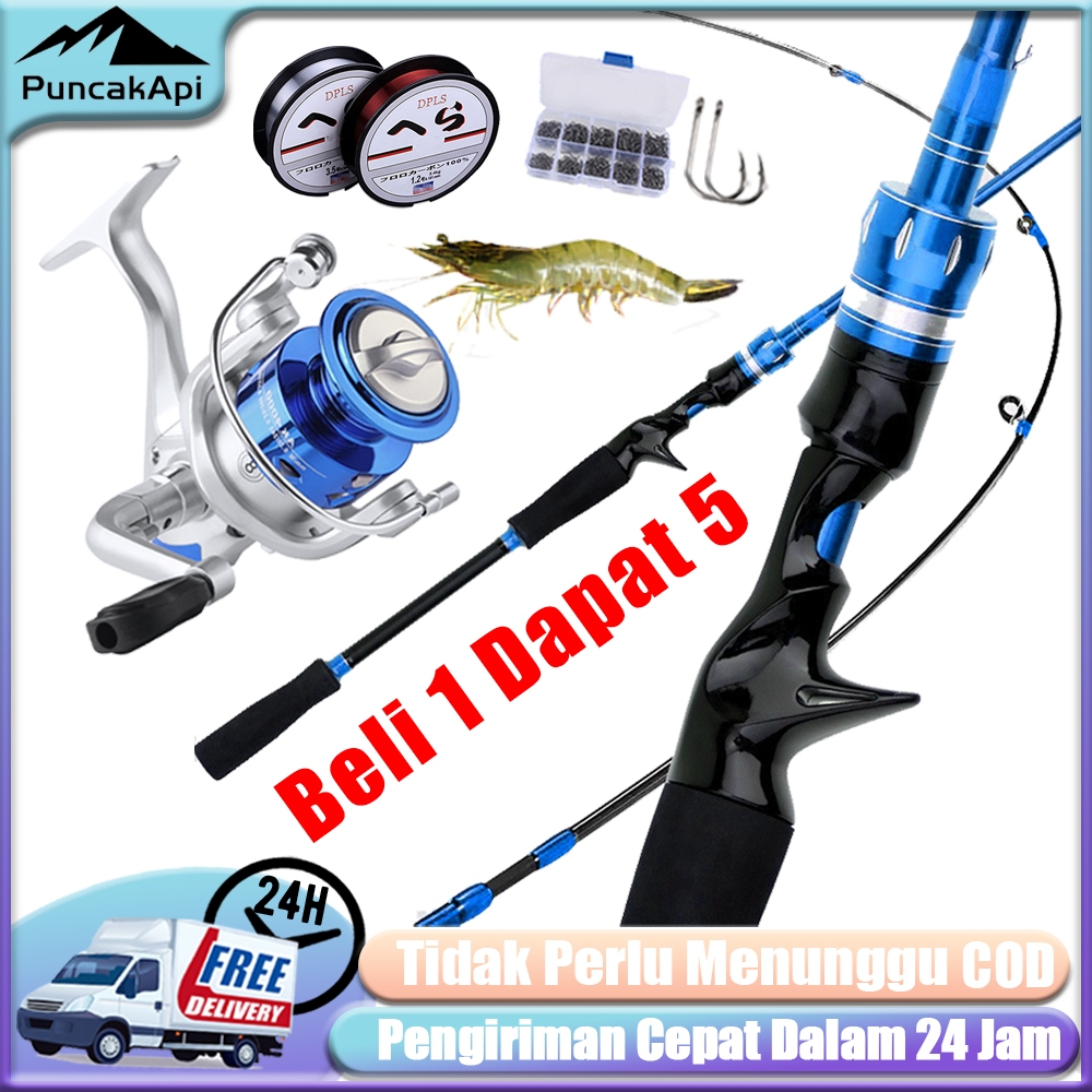 Pancing Pemula Paket PemulaJoran Pancing Set  Reel Pancing Murah 1.8MLengkap Murah Joran Joran Panci