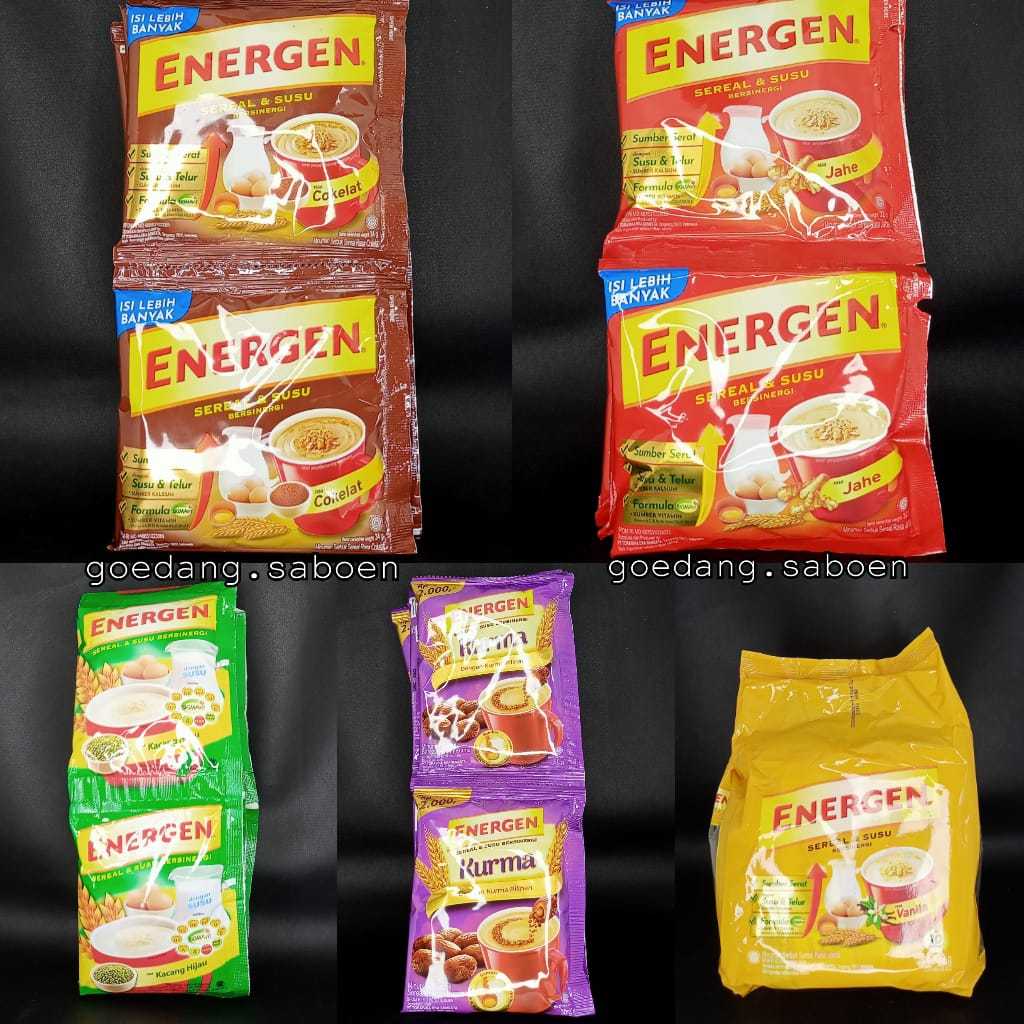 

MURAH ENERGEN All varian 10 scht x34gr