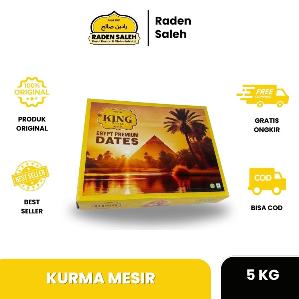 

KING DATES - Kurma Mesir 5 kg Premium