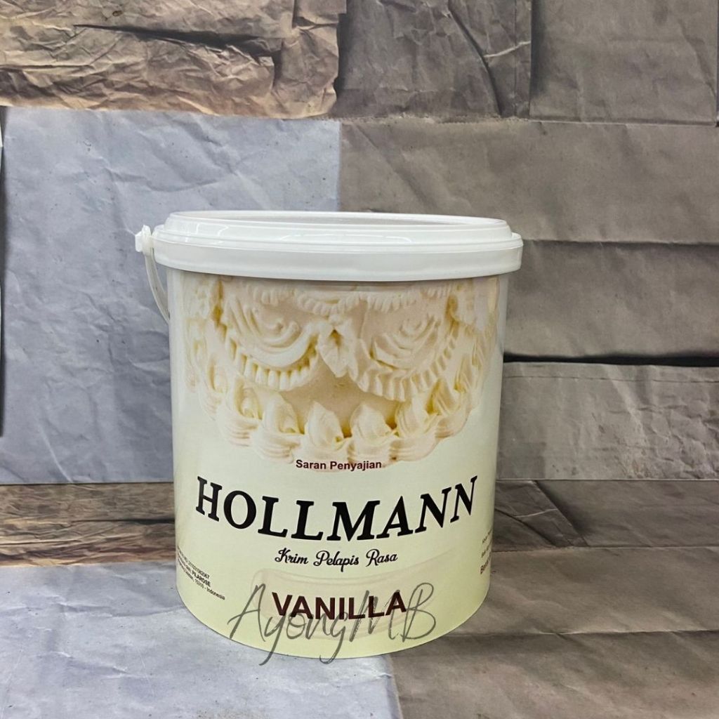 

BUTTER CREAM HOLLMAN 2KG / VANILA KRIM PELAPIS RASA