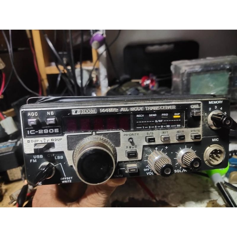 ICOM IC-290E 144MHZ ALL MODE TRANSCEIVER RADIOKOM ICOM IC290E