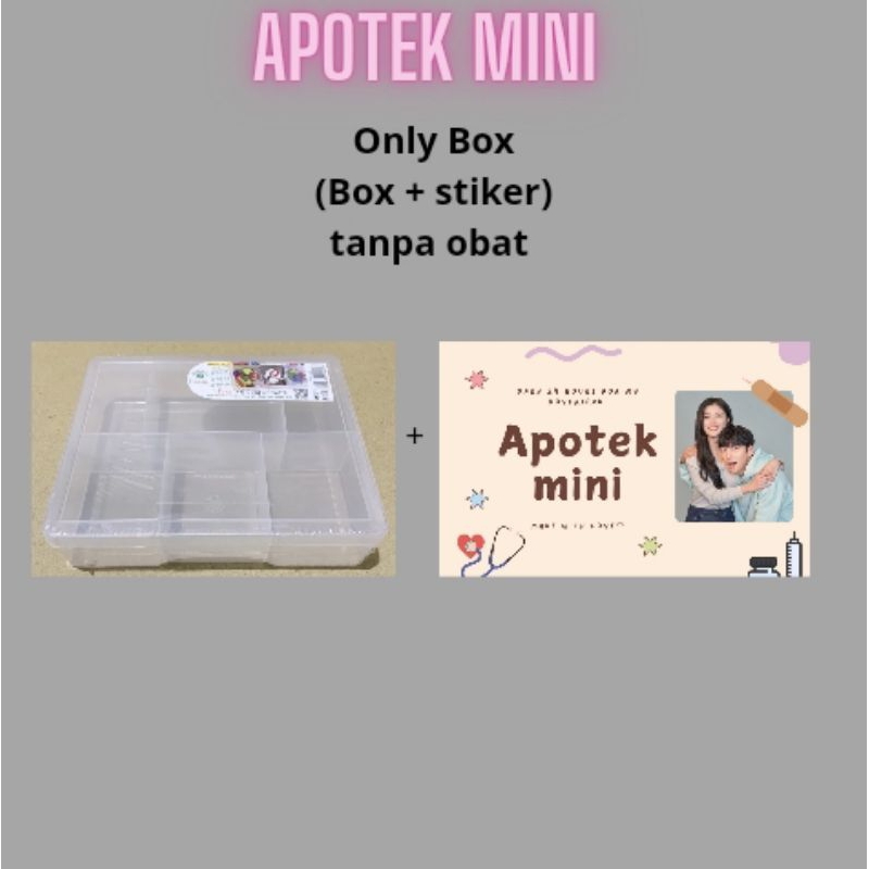 

only Box (sticker+ Box)