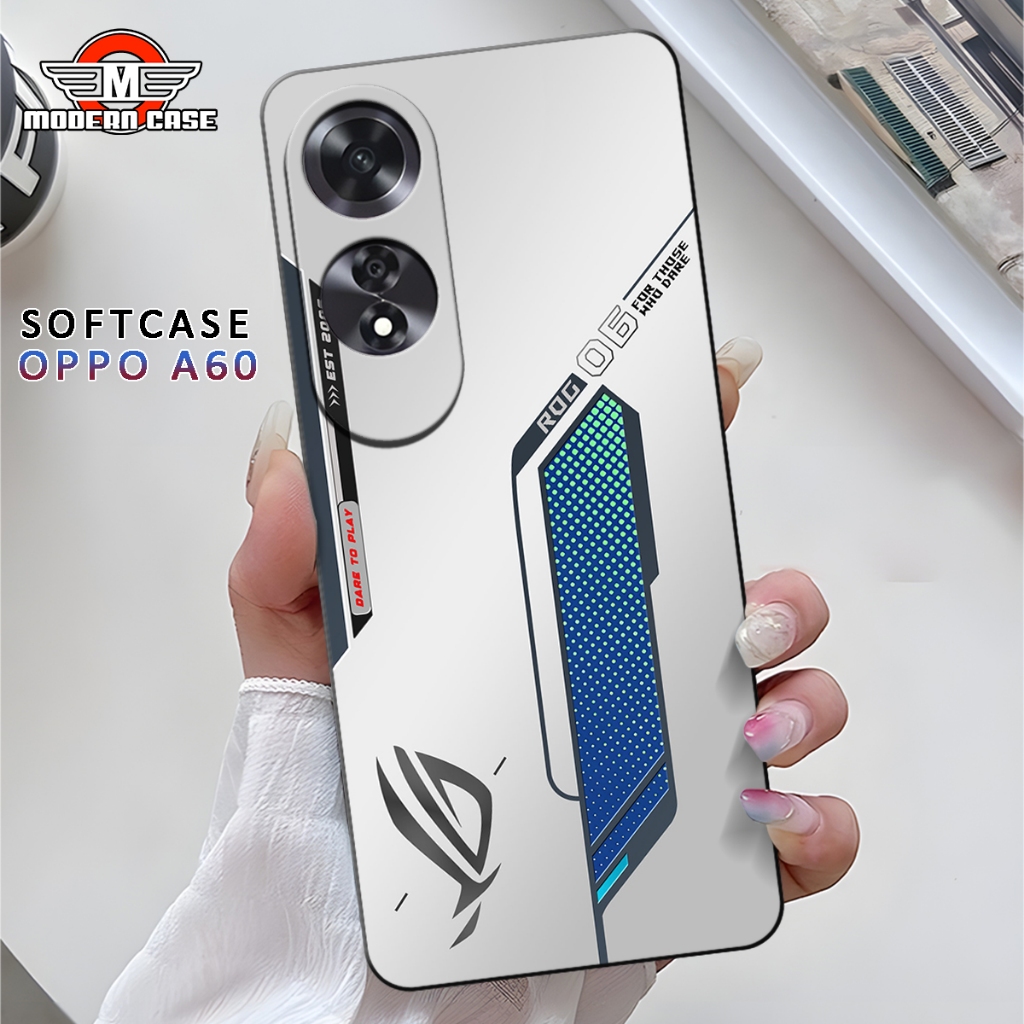 Softcase Silikon Untuk OPPO A60 New 2024 - Case Hp - Case Murah Berkualitas - Casing Hp Oppo - Softc