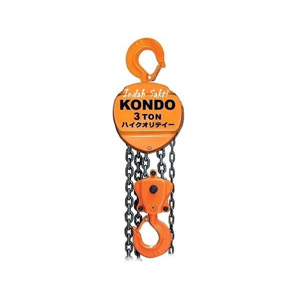 Katrol Chain Block Chainblock Takel 3 Ton 5 Meter - Kondo