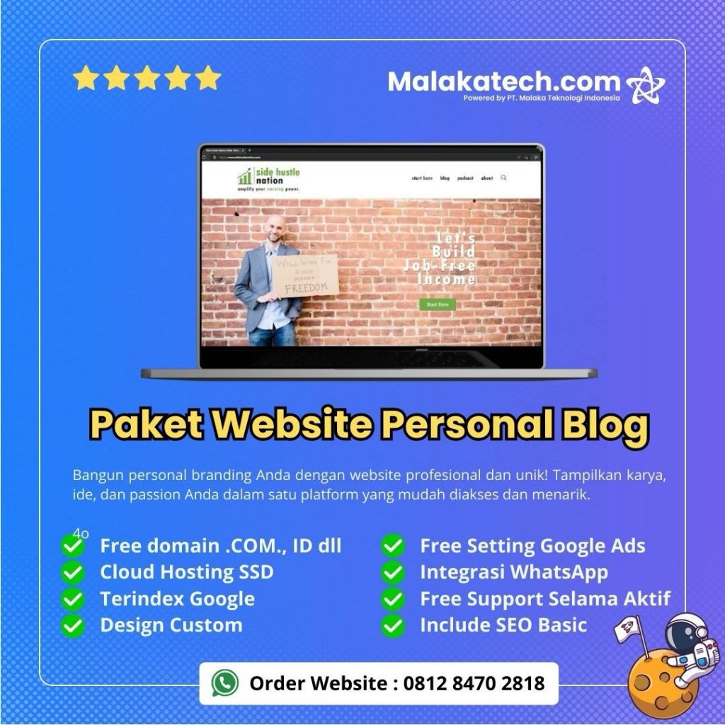 Jasa Pembuatan Website Personal Blog