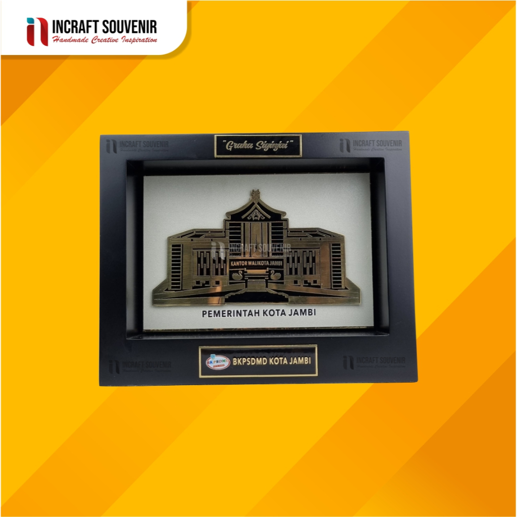 PLAKAT SOUVENIR KAYU PEMERINTAH KOTA JAMBI