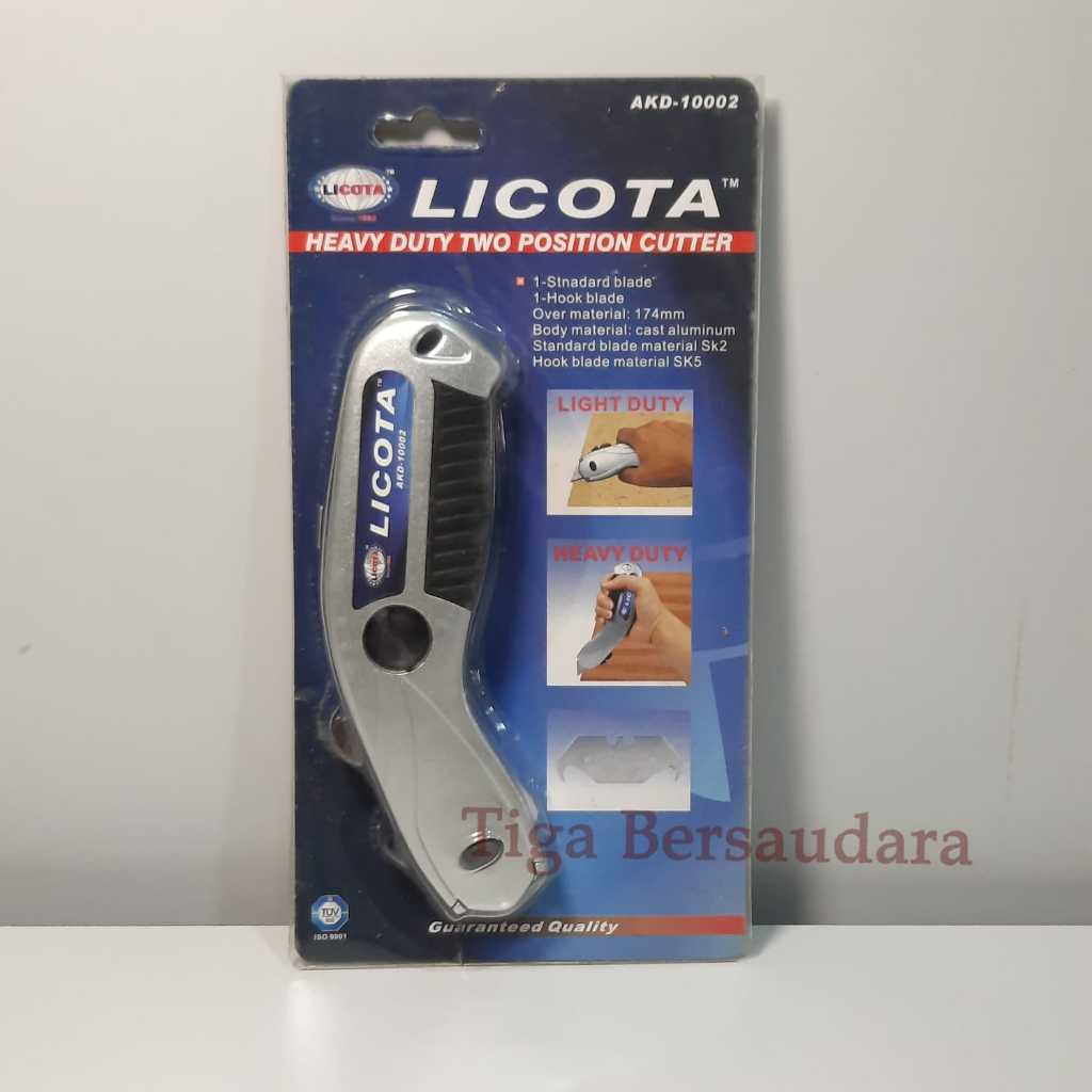

Cutter utility / Pisau cutter utility / Heavy duty Cutter LICOTA