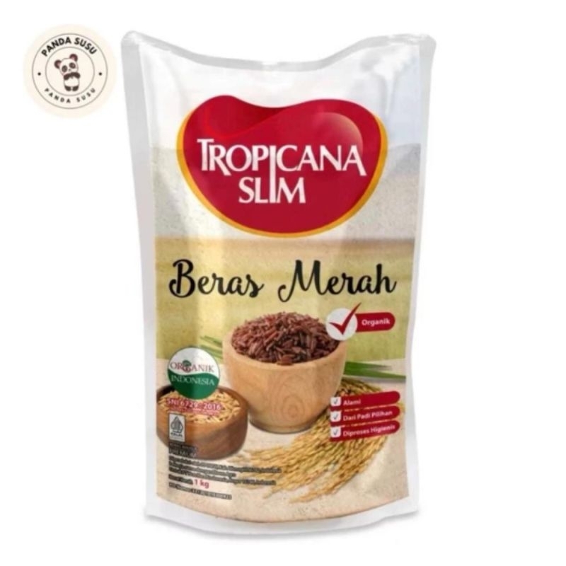 

Tropicana Slim Beras Merah Organik 1kg