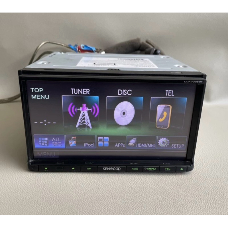 Headunit HRV prestige 2016 asli bawaan mobil Original masih segel merk kenwood