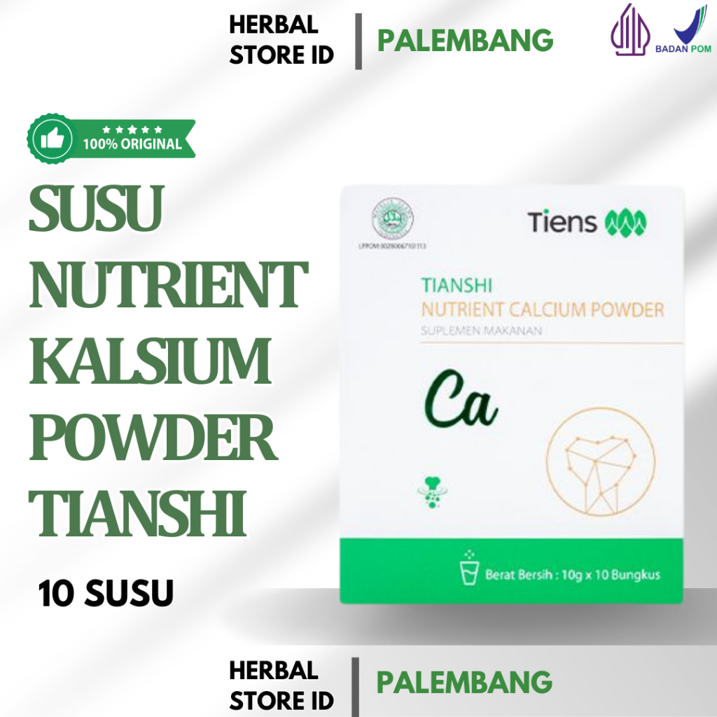 

Tianshi Nutrient Calcium Powder ( NHCP ) - Susu Kalsium Tiens Dewasa Untuk Tulang Halal BPOM