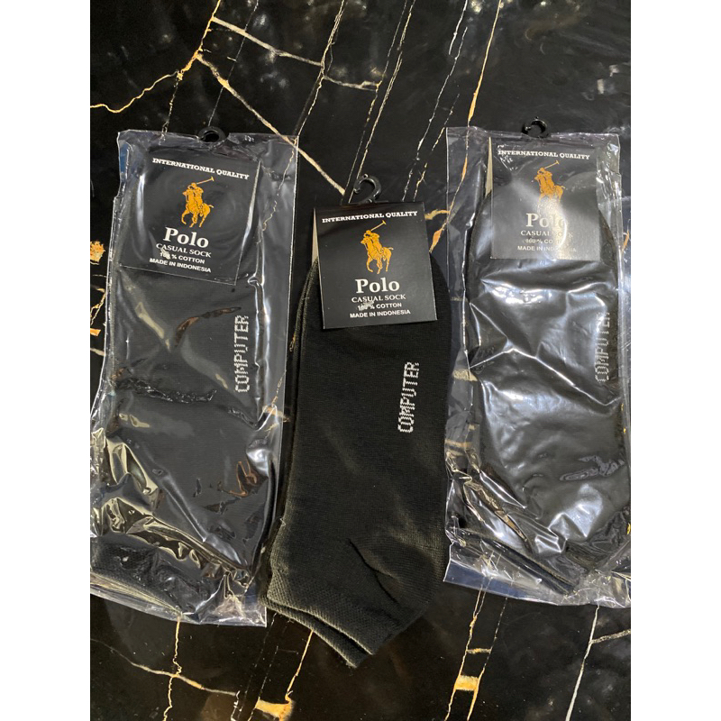 kaos kaki polo pendek mata kaki