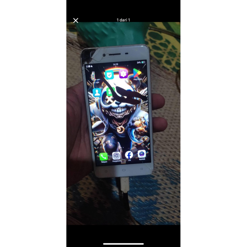 samsung a03 + oppo a37f minusan