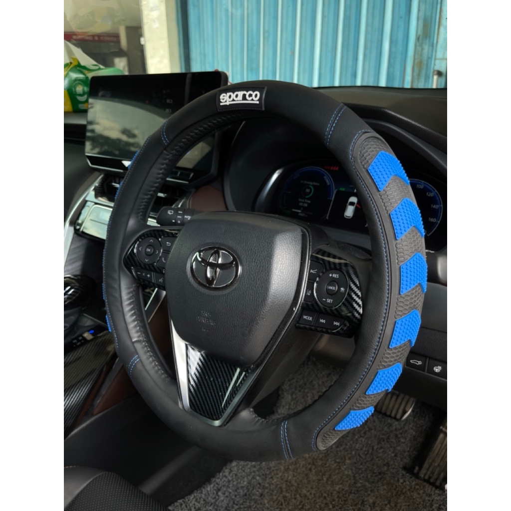 Sarung stir mobil cover stir sparco silicon