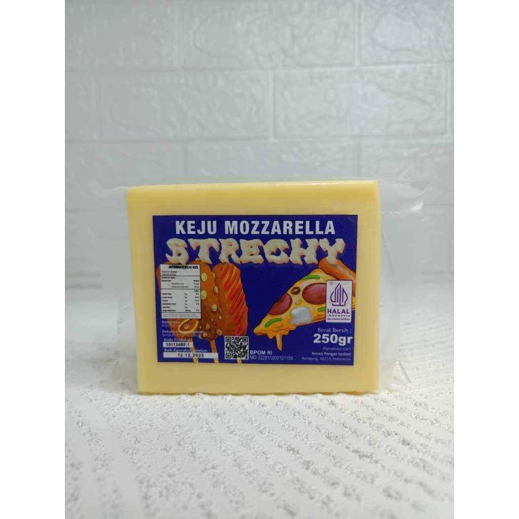 

Keju Mozzarella Strechy 250 gr