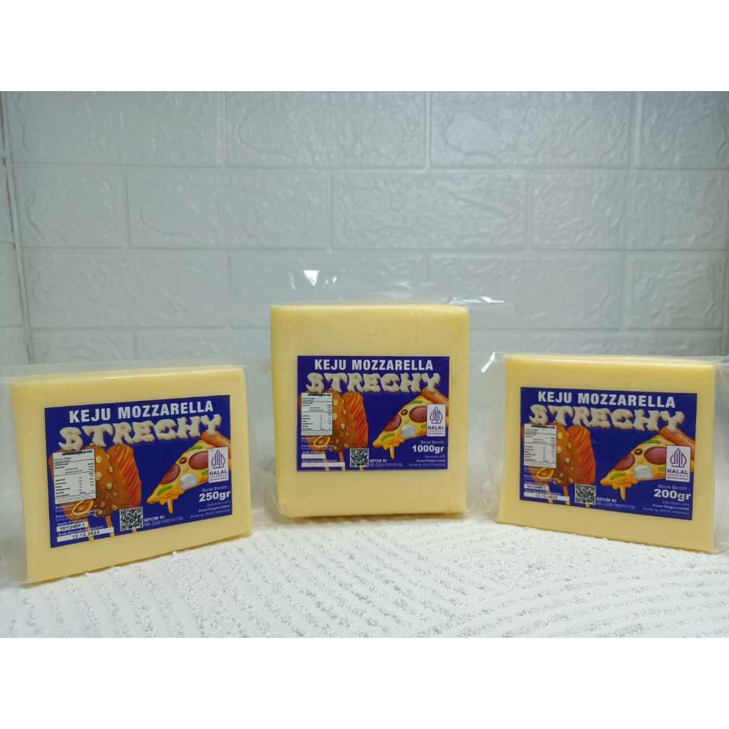 

Keju Mozzarella Strechy 900 gr