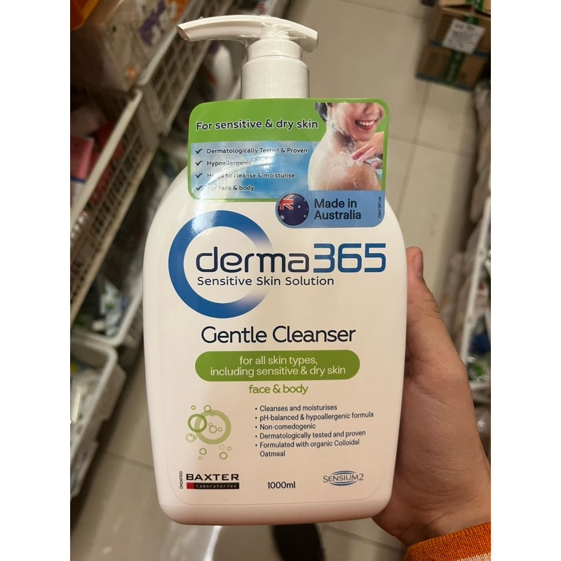 derma 365 facial wash gentel 1L