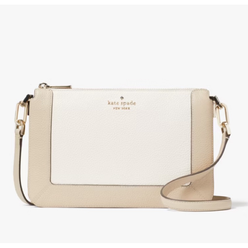 KS kate spade lena double compartment crossbody bag